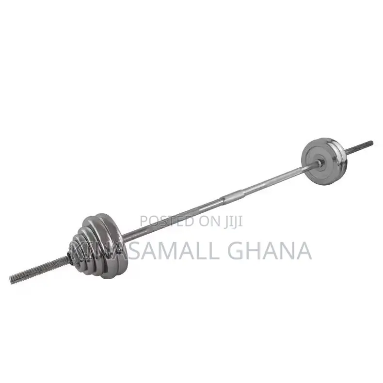 50kg Chrome Barbell Dumbbell Set – Complete Home Gym Kit