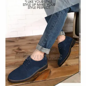 British Style Suede Leather Business Casual Shoes