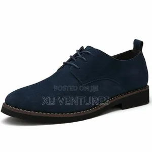 British Style Suede Leather Business Casual Shoes
