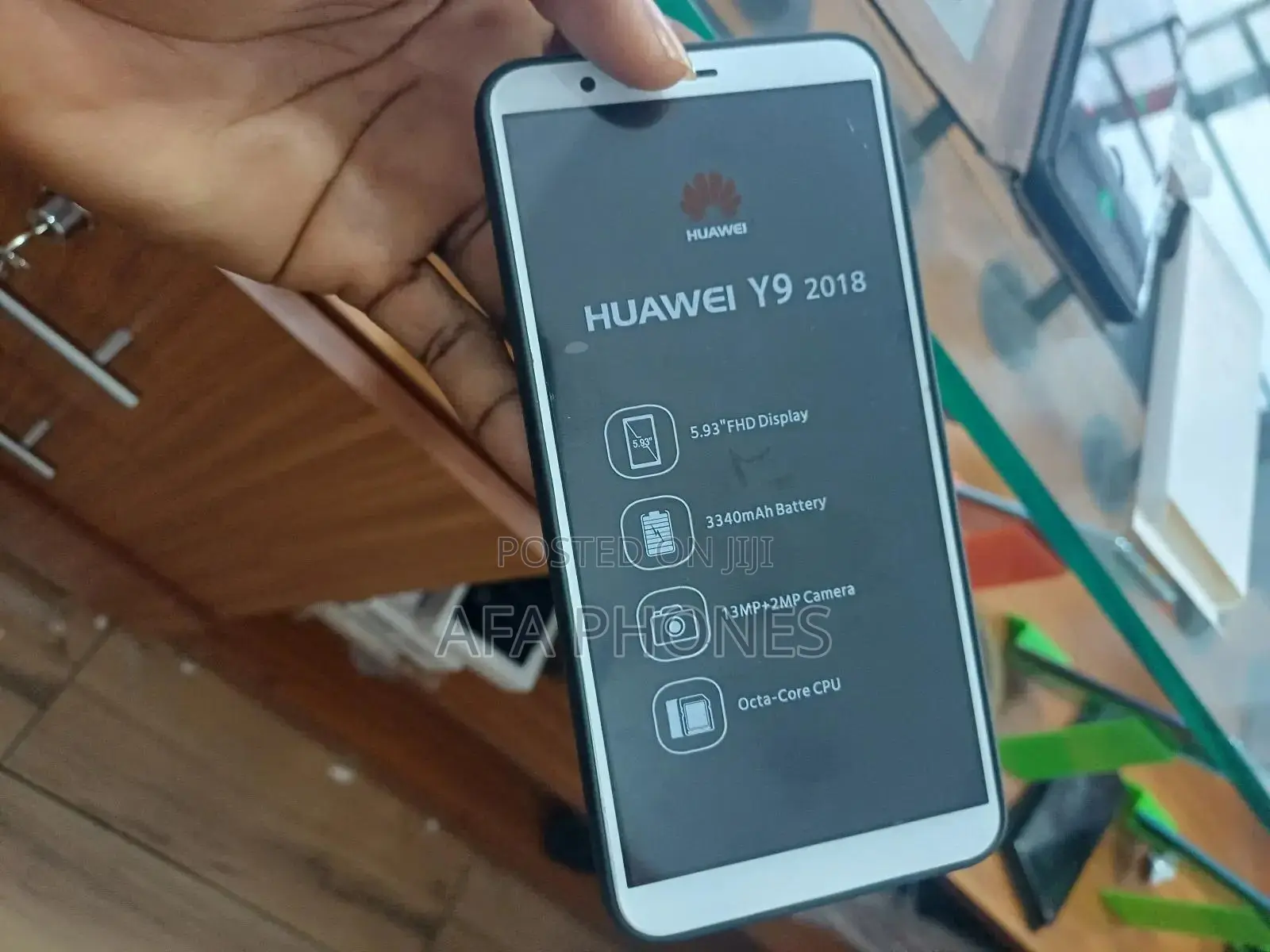 Huawei Y9 2018 128 GB Silver