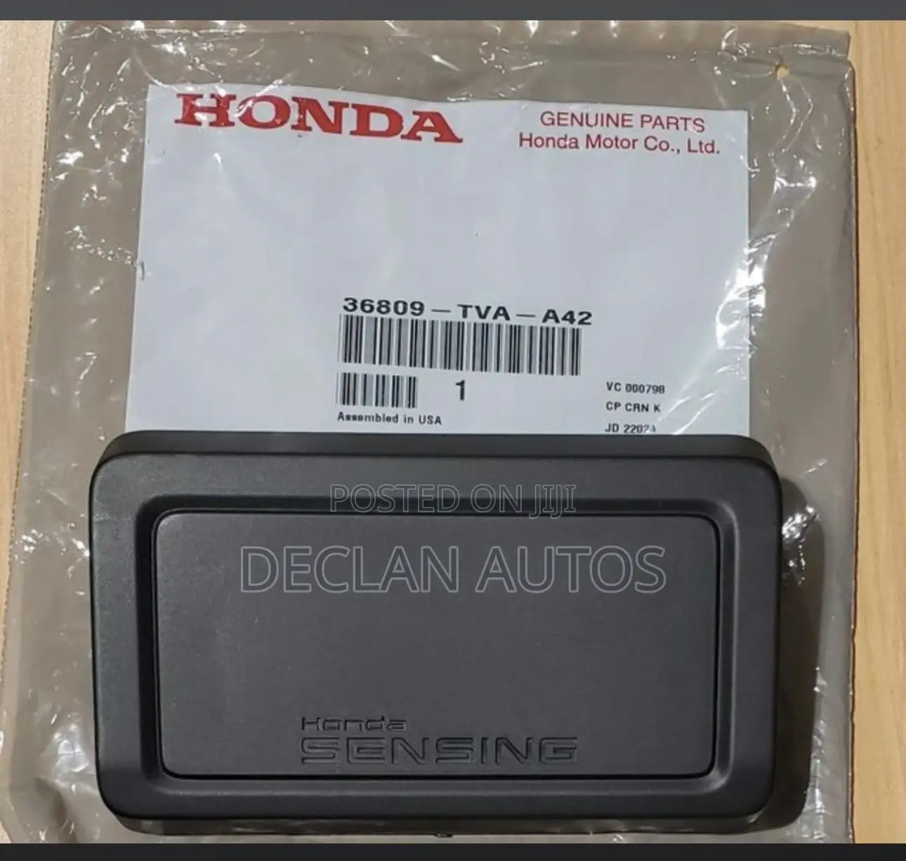 Honda Oem Cruise Control System-sensor Cover