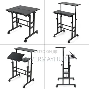 Sit And Stand Adjustable Desk