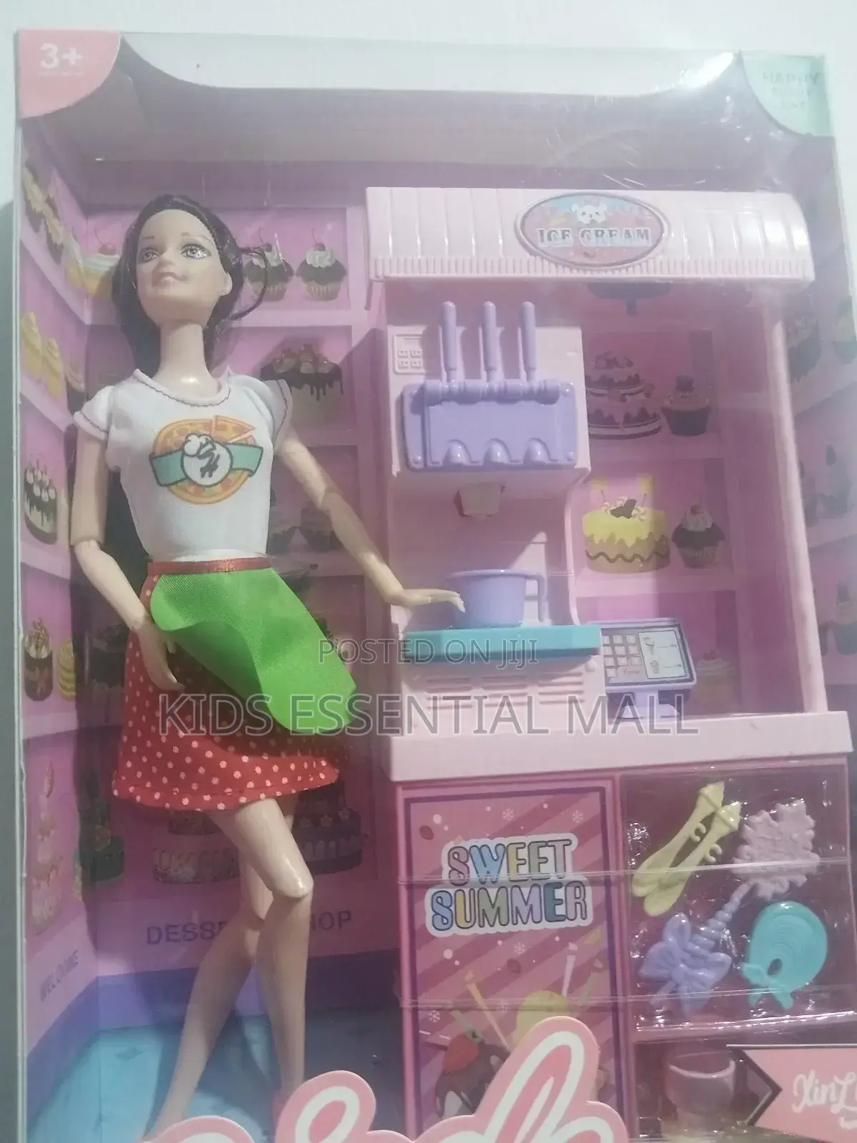 Kitchen Set With Barbie Doll