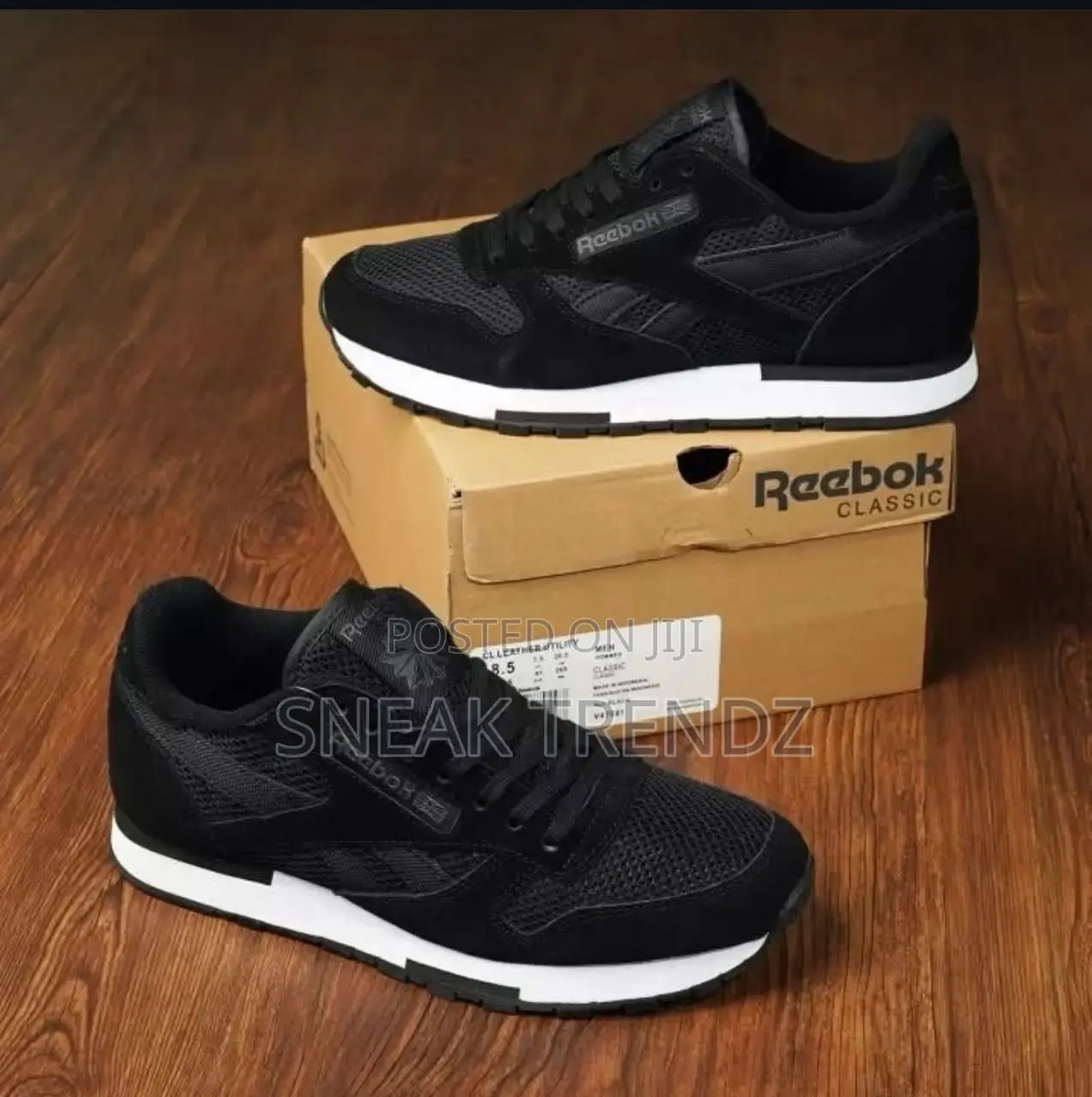 Original Reebok Classic Black White
