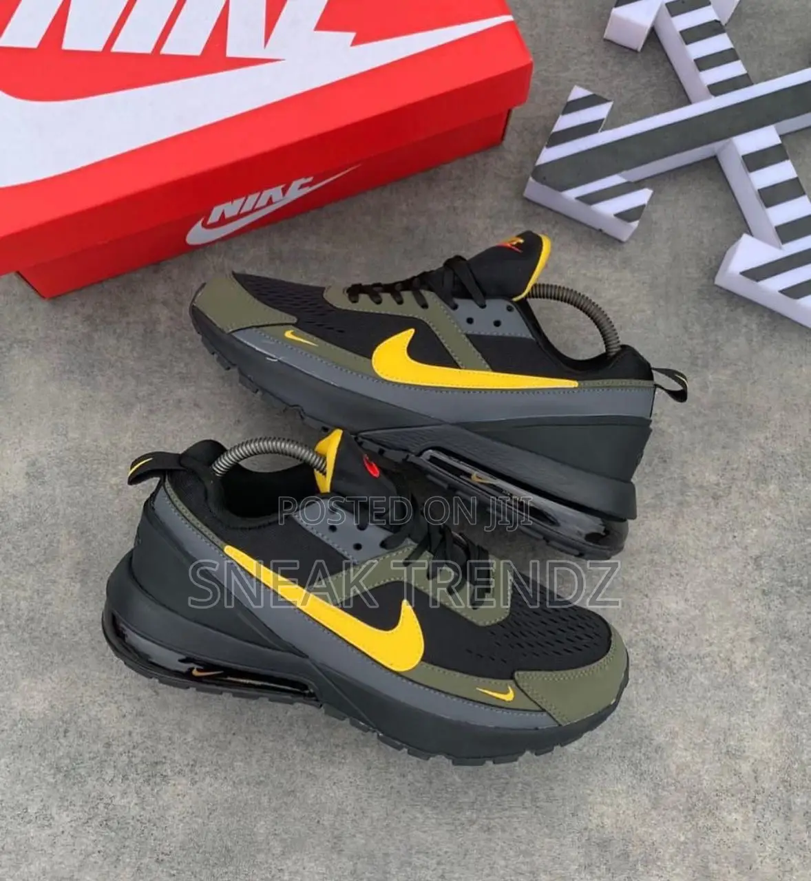 Nike Air Max Black Yellow
