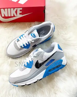 Nike Air Max 90 Blue Gray N Black