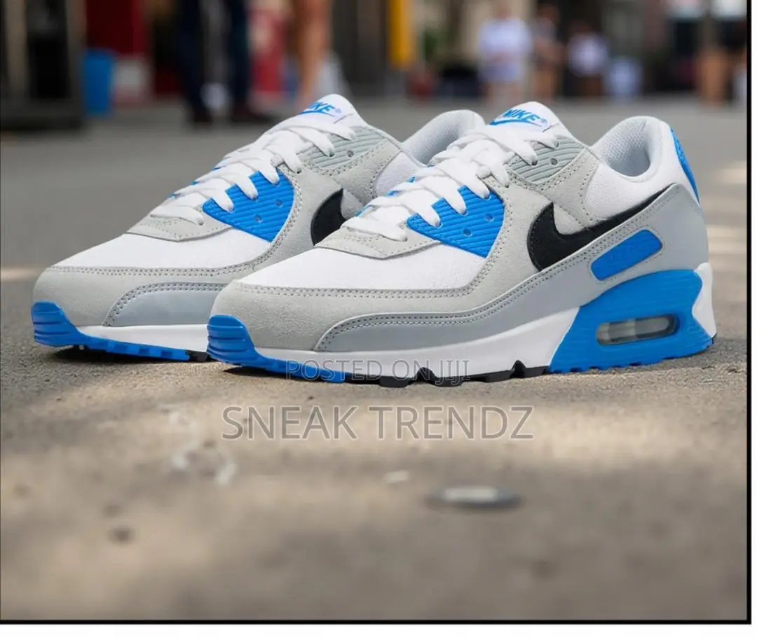 Nike Air Max 90 Blue Gray N Black