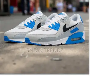 Nike Air Max 90 Blue Gray N Black