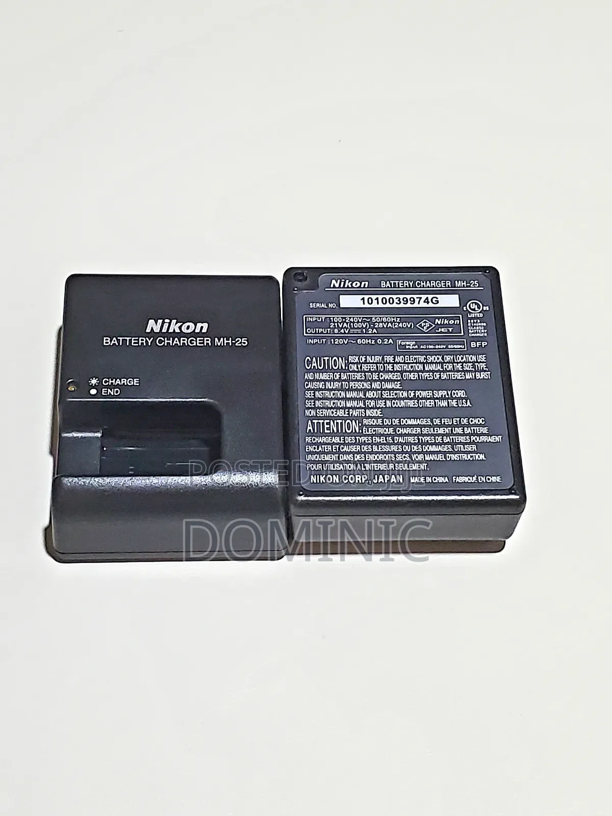 Nikon El15(Mh 25) Charger