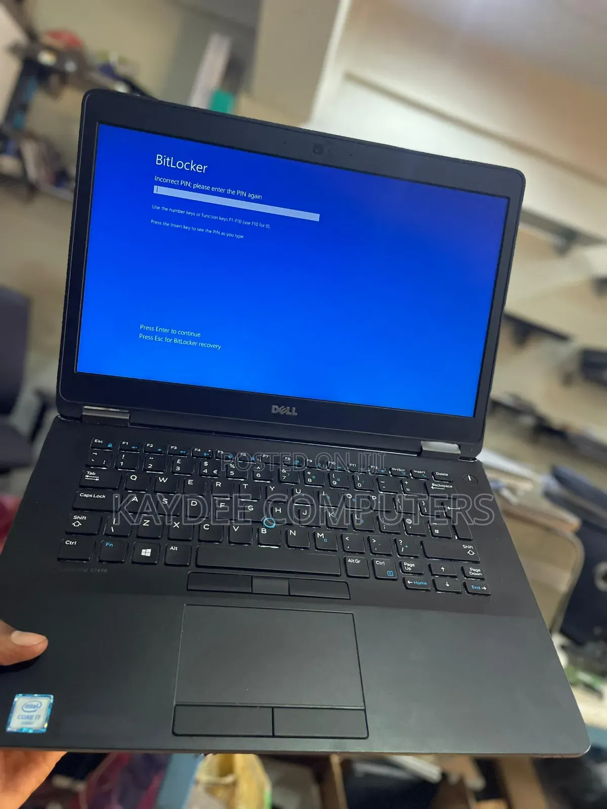 Laptop Dell Latitude E7470 8GB Intel Core i7 SSD 256GB
