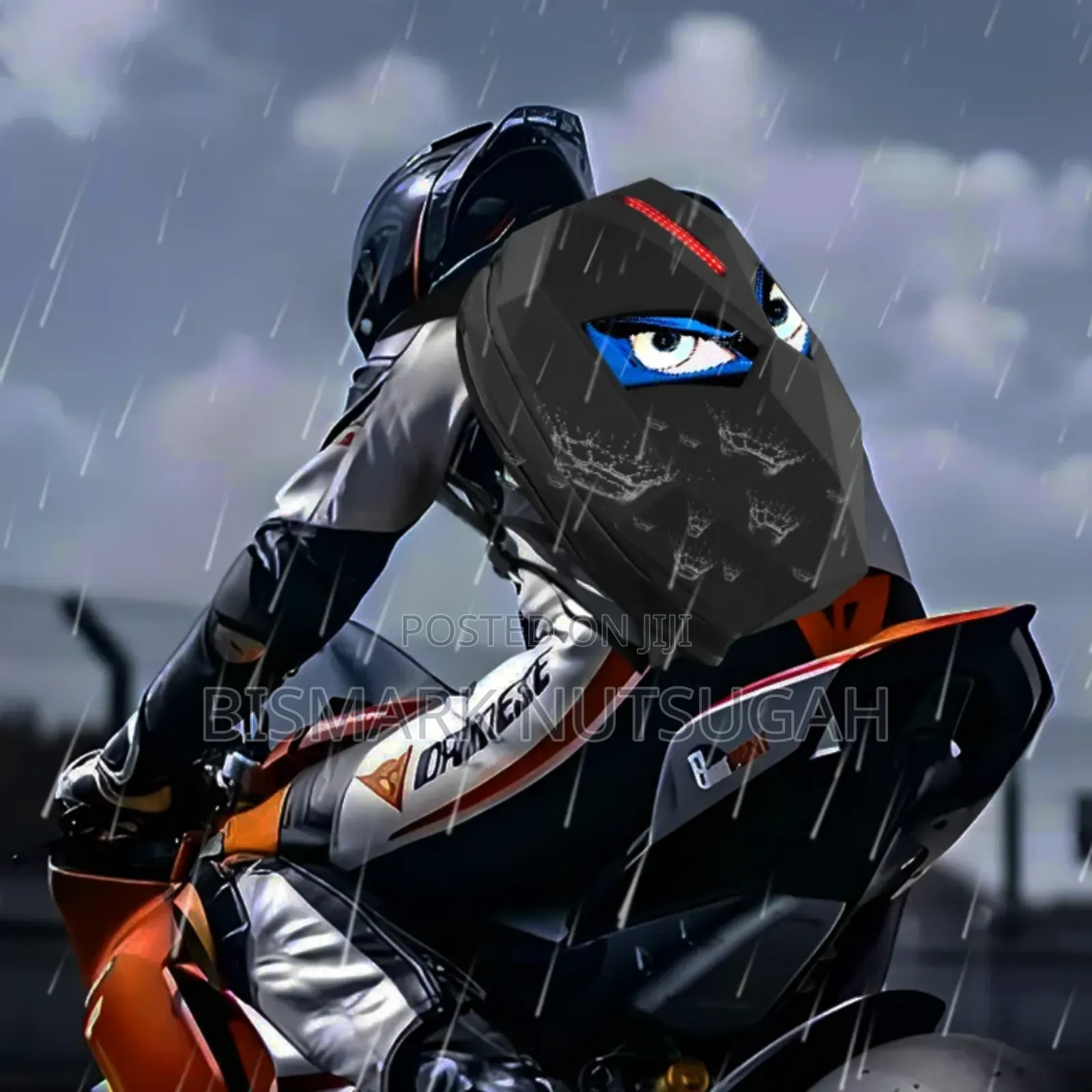 Motorcycle Led Backpack