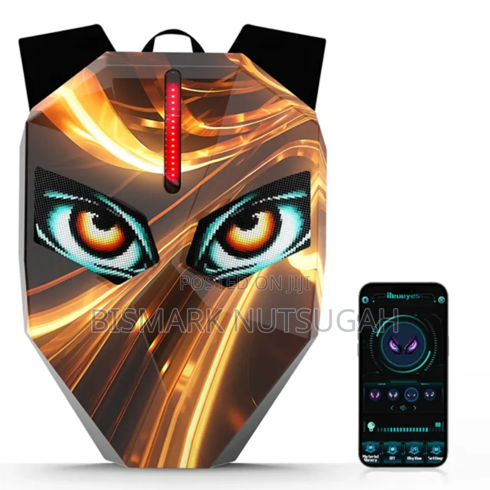 Motorcycle Led Backpack