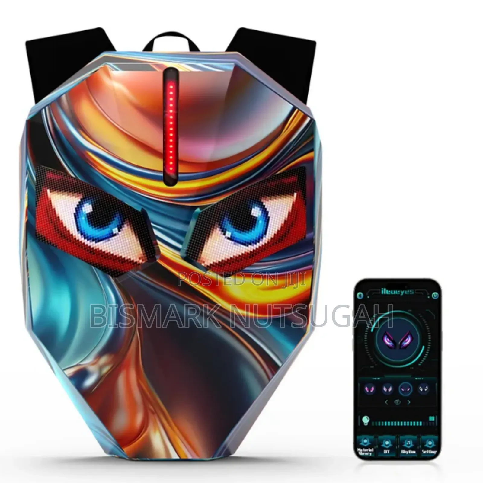 Motorcycle Led Backpack