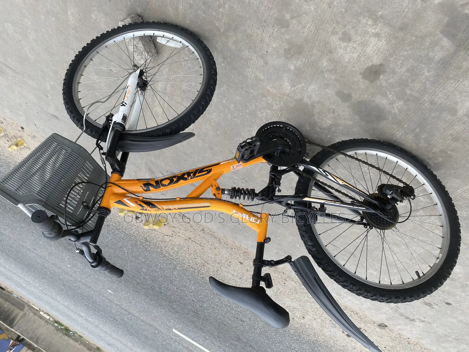 24 Inches Orange Spring Bike