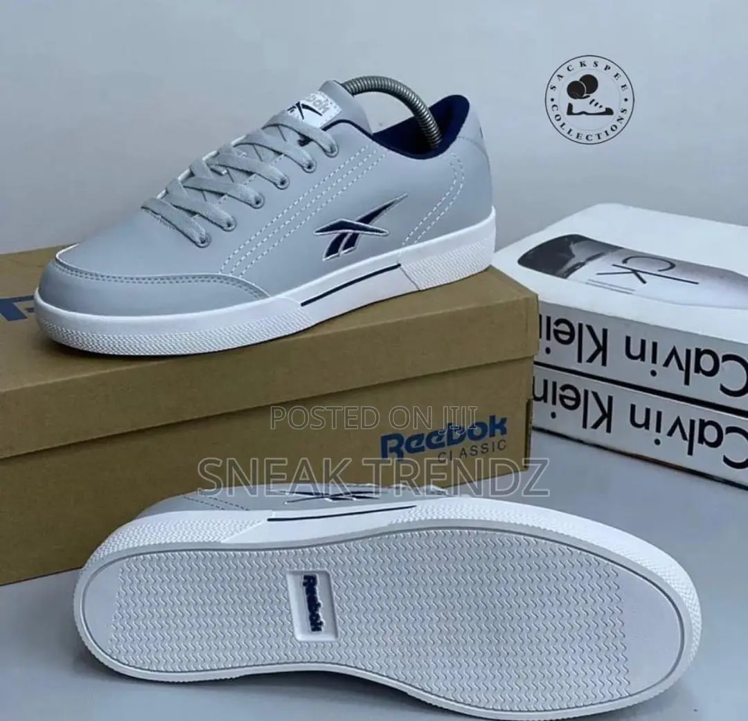 Reebok Classic Low Gray White