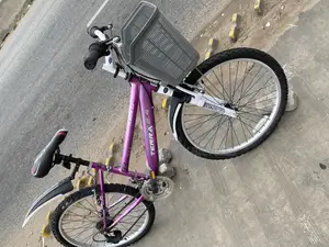 Purple Ladies Bike 24 Inches