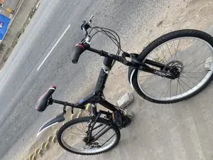 Spring Folding Bike Black