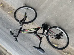 Love Spring Black Bike Mountain
