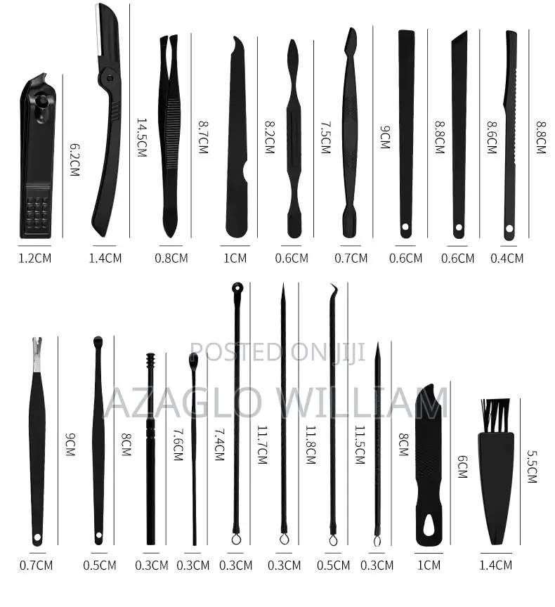 Nail Care Pedicure/ Manicure 24pcs Set