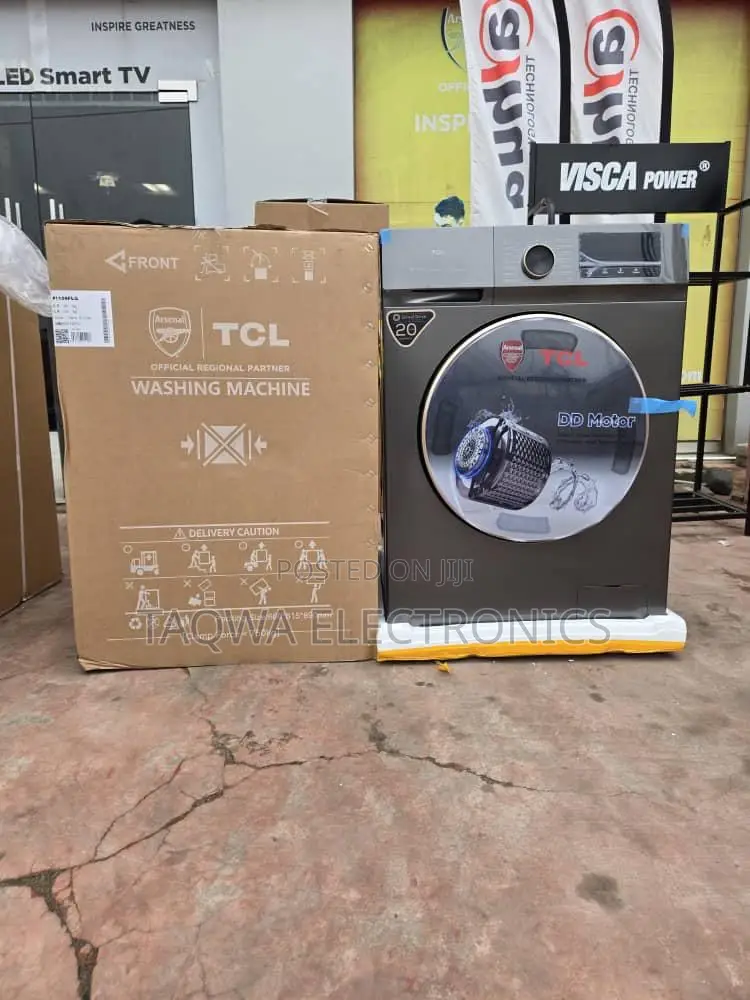 TCL 8kg -Front Loader- Washing Machine
