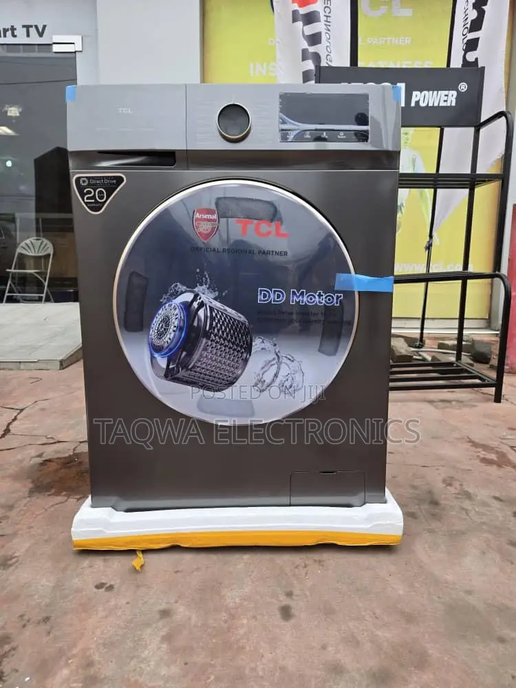 Front Loading TCL 8kg Inverter Washing Machine