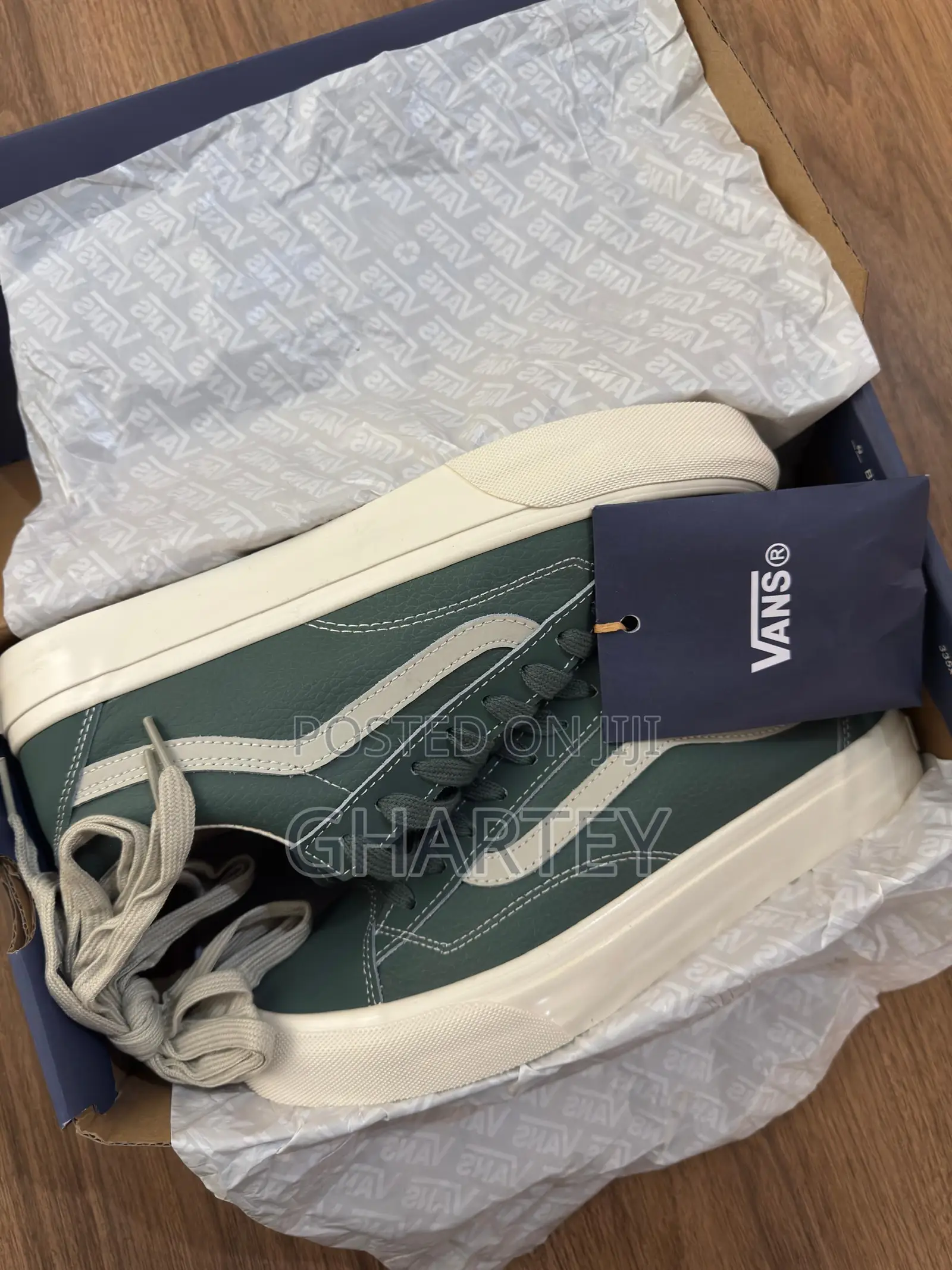 Original Classic Vans Sneakers Pine Green