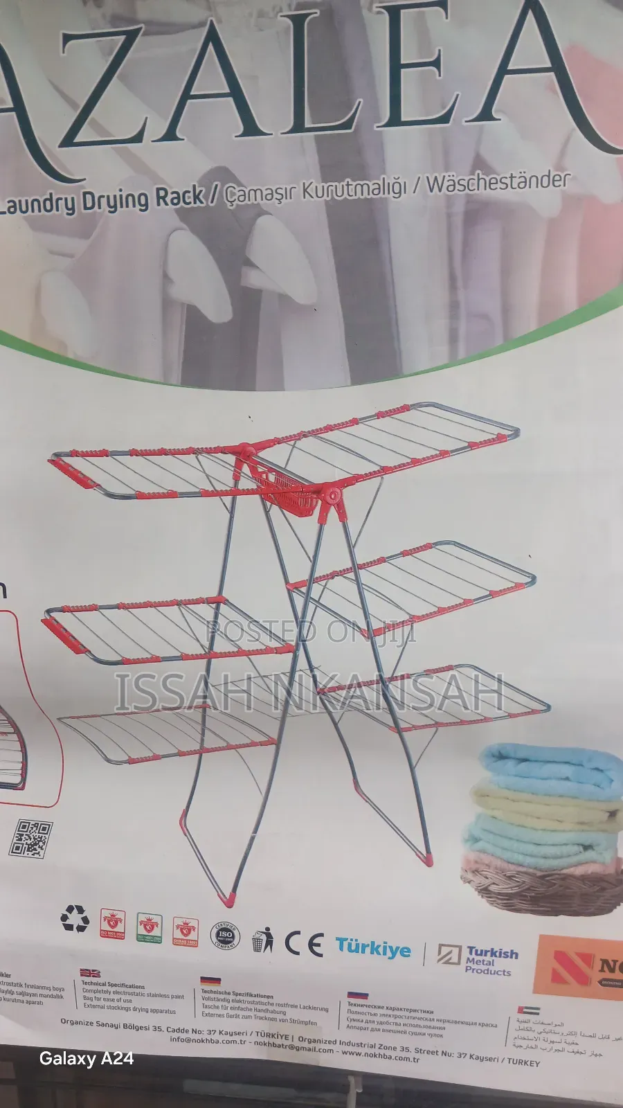 Clothes Rack 3 Tiers