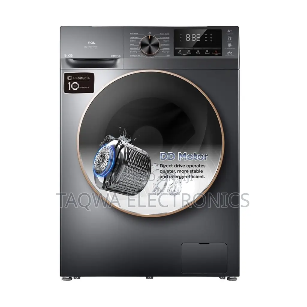 Efficient TCL 8kg Front Load Washing Machine