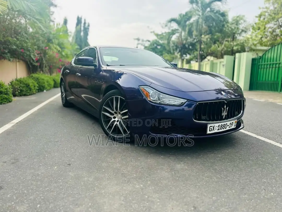 Maserati Ghibli S Q4 AWD 2017 Blue