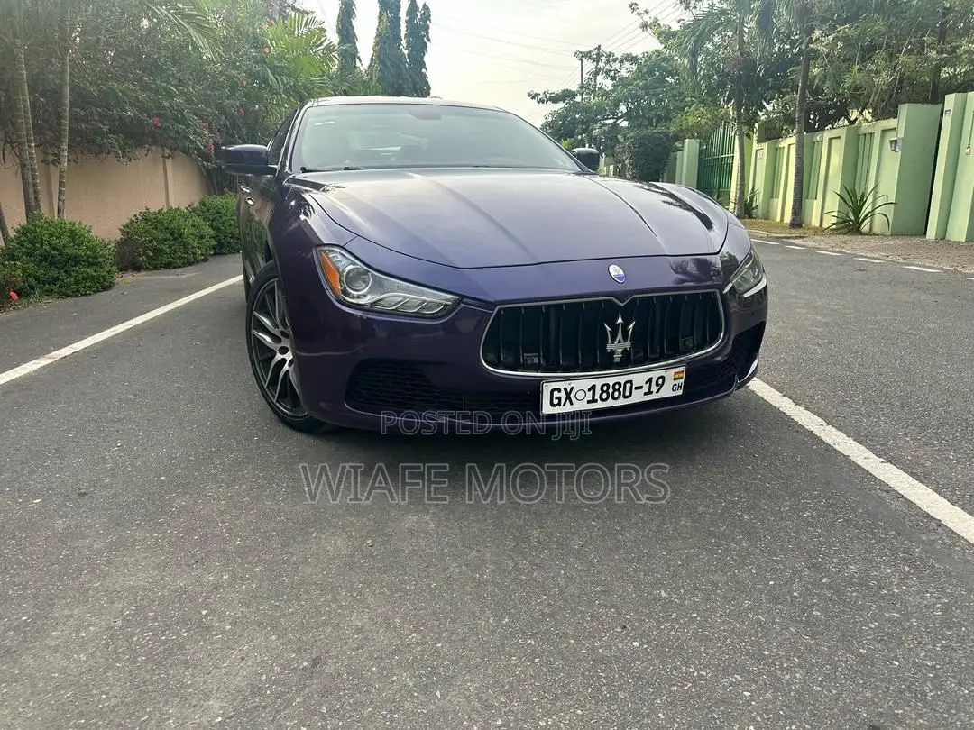 Maserati Ghibli S Q4 AWD 2017 Blue