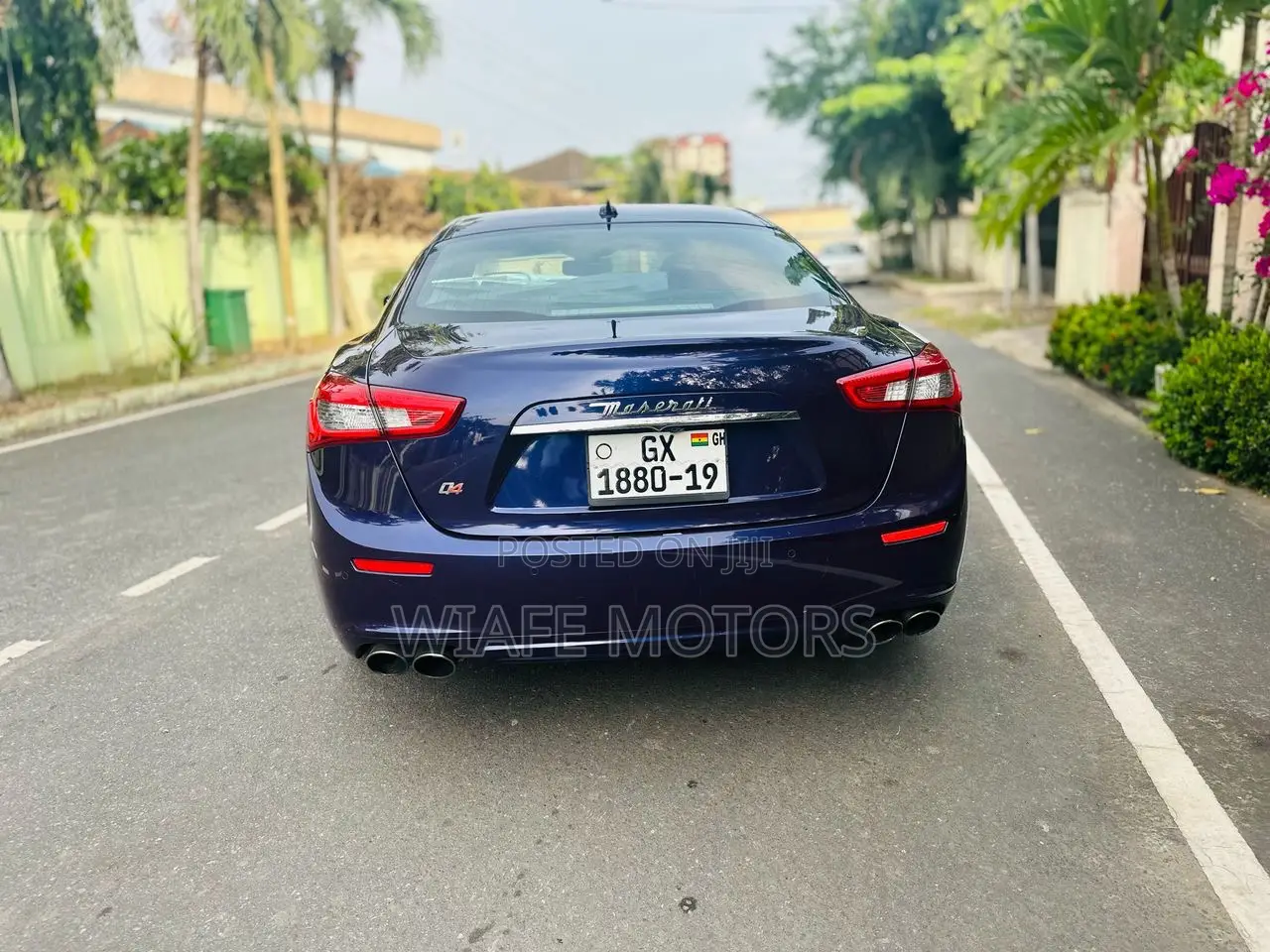 Maserati Ghibli S Q4 AWD 2017 Blue