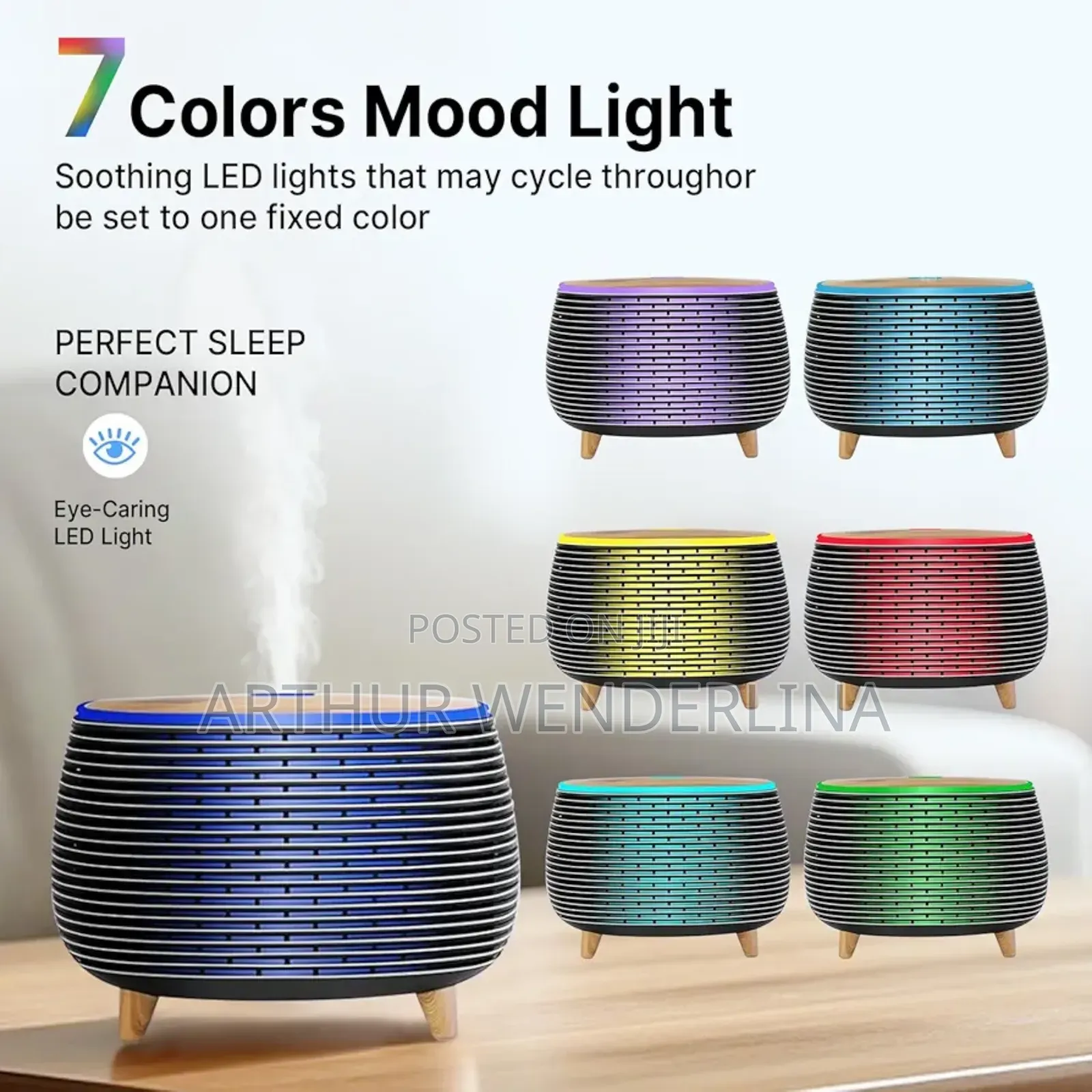 7 Colours Moòd Light Aroma Diffuser
