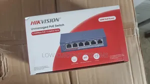 Hikvision 4 Port Fast Ethernet Unmanaged Poe Switch