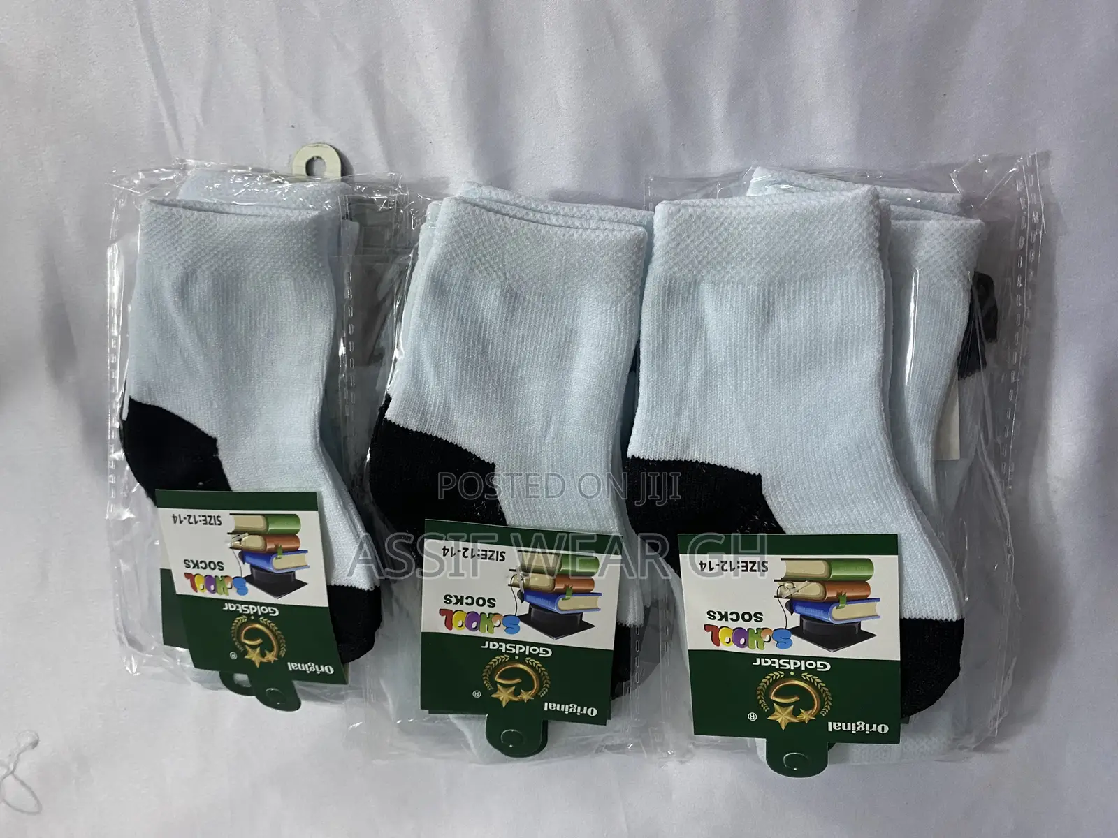 White Kids Socks