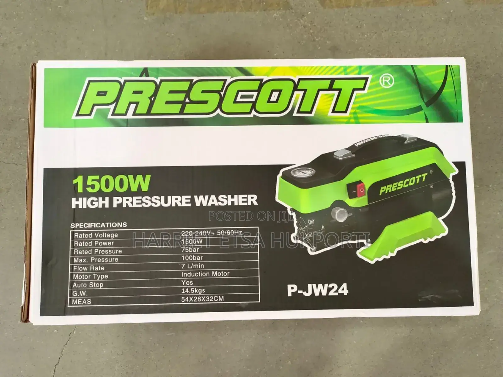 Brand New 1500w Prescott High Pressure Washer