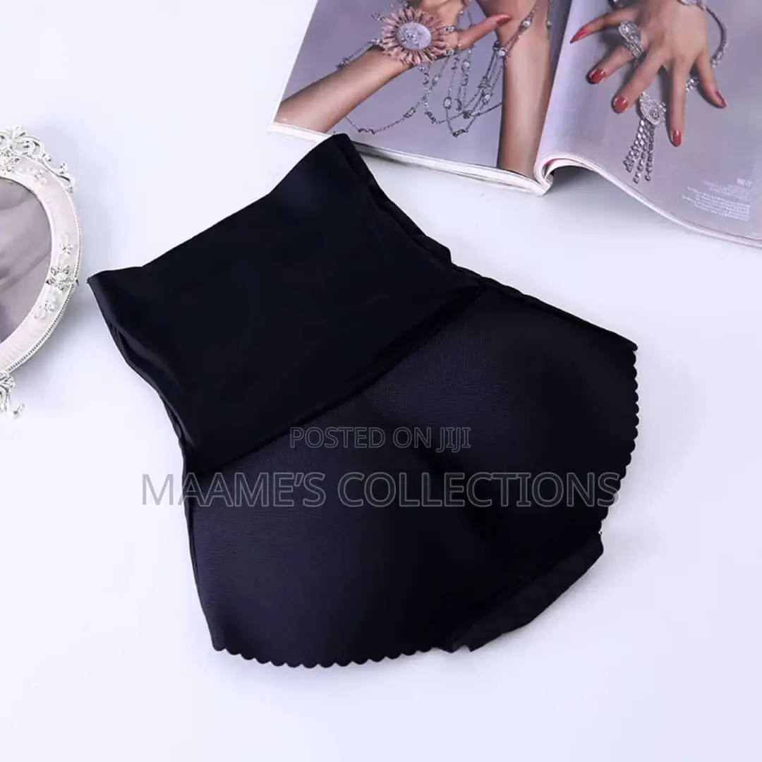 Butt Pad Body Shaper, Tummy Control High-Waisted Enhancer Hip Pants,