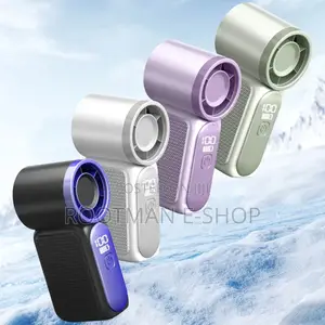 Handheld Mini Fan Portable Fan 100 Wind Speed And Display Screen