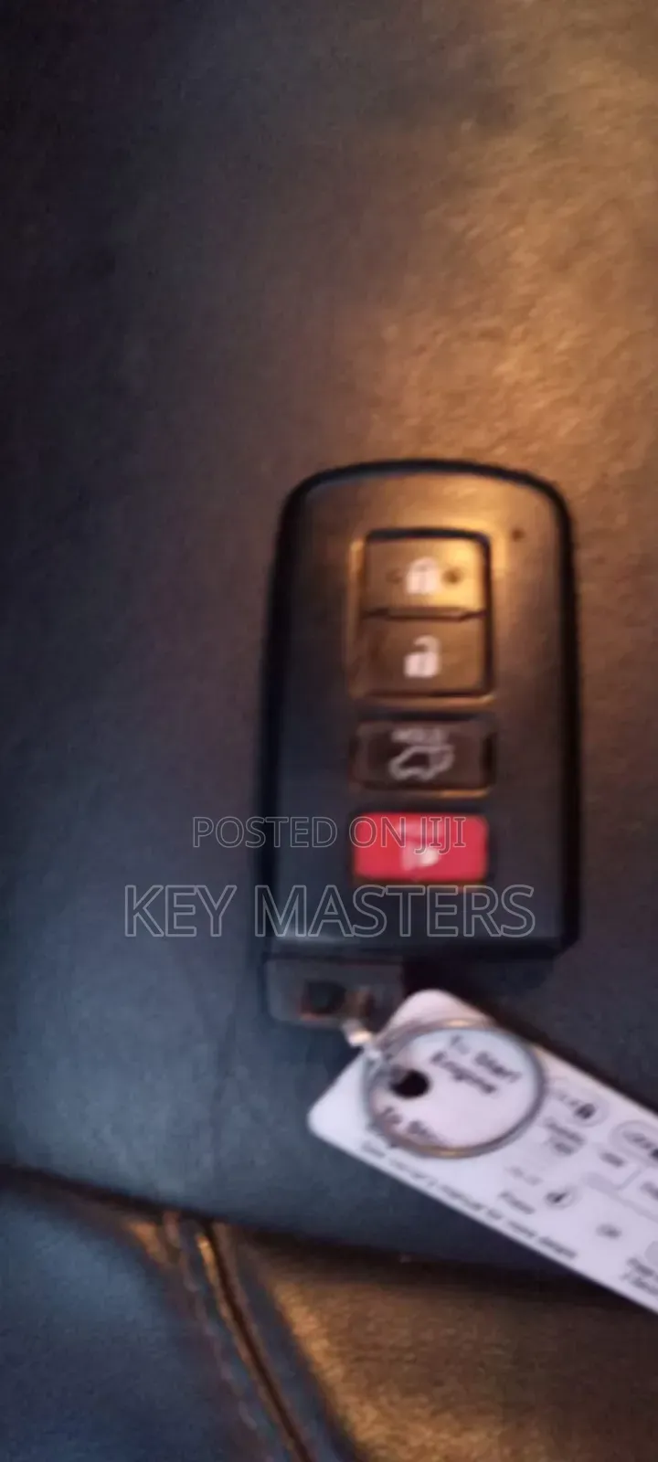 2015+ Toyota Highlander Smart Key