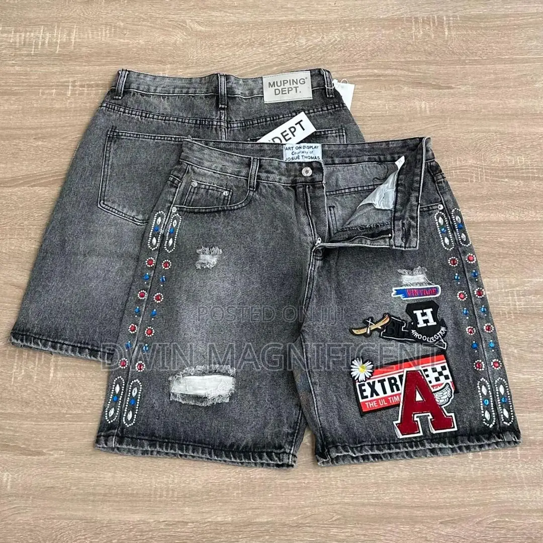 Heavy Designer Jeans Shorts