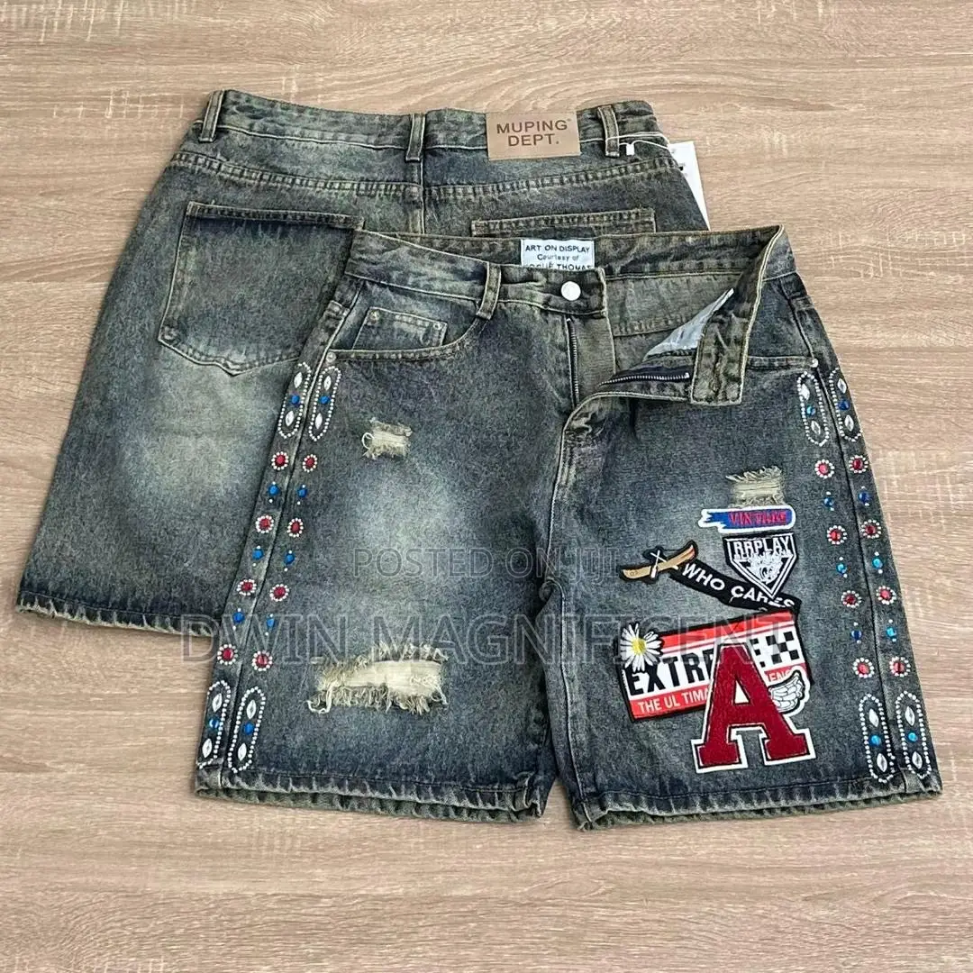 Heavy Designer Jeans Shorts