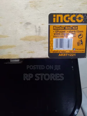 Ingco Router Bite Kit 12pcs/ Set