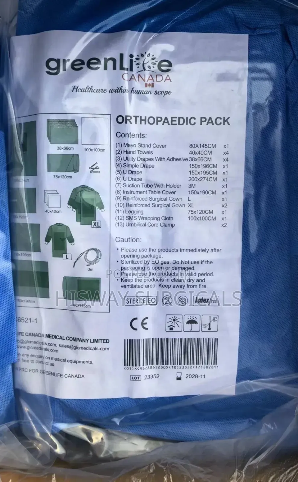 Orthopaedic Pack