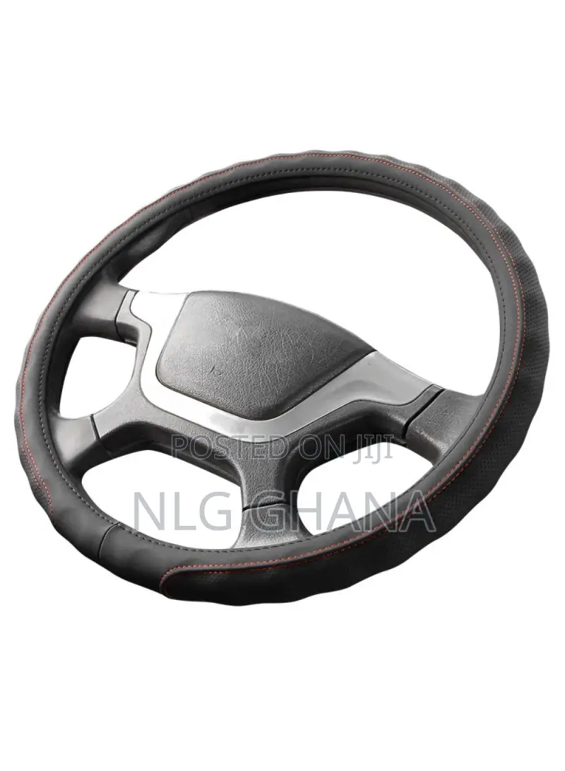 15.7" Truck Steering Wheel Cover Anti-Slip Leather. Tvx23729