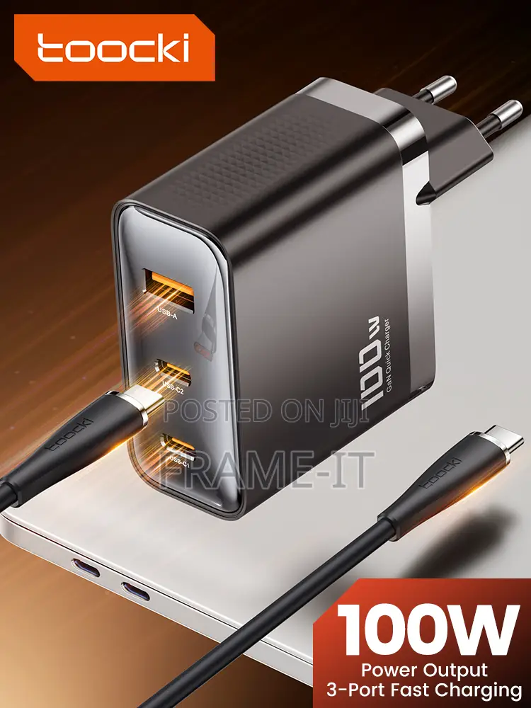 Us Toocki 100w Fast Charger–Original Macbook Universal Smart Charger