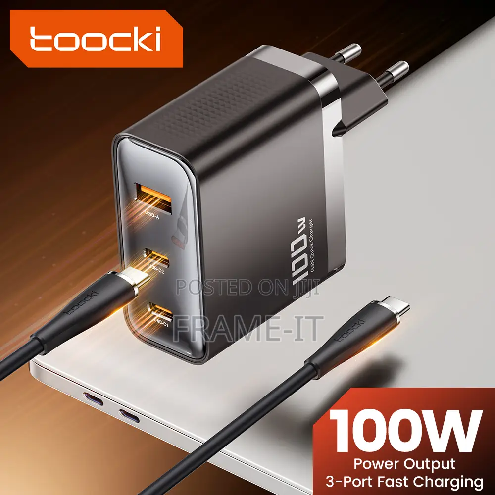 Us Toocki 100w Fast Charger–Original Macbook Universal Smart Charger