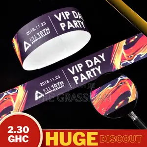 Ticket Hand Wristband - Full Colour