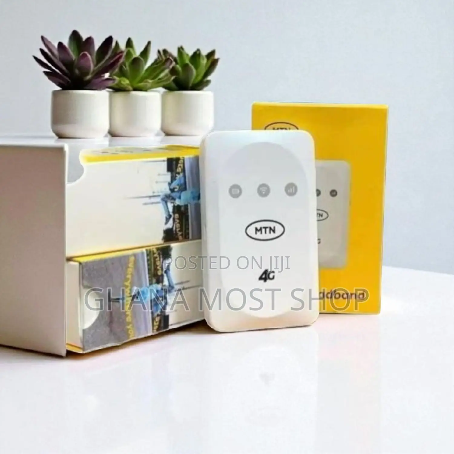MTN Portable Universal Unlock 4g Lte Mifi/Wifi (White)690888
