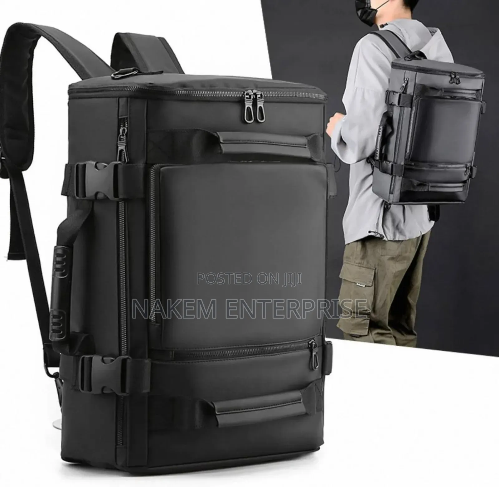 Water Resistant Travel Backpack Laptop Flight Approved