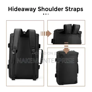 Water Resistant Travel Backpack Laptop Flight Approved