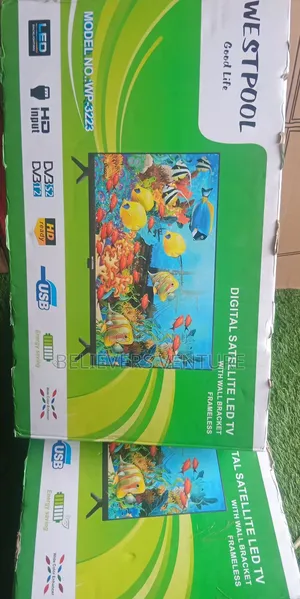 Guaranteed Appliance 32 Inches Westpool Digital Satellite Tv
